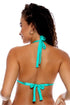 Luli Fama Luli Chic Luxe Stitch Triangle Halter Top